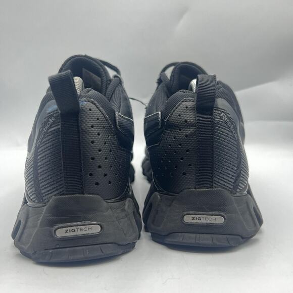 Reebok Mens ZigWild Trail 6 FX1433 Black Casual Running Shoes Sneakers Size 10 - Picture 7 of 12